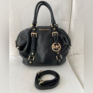 Michael Kors Black Leather Handbag